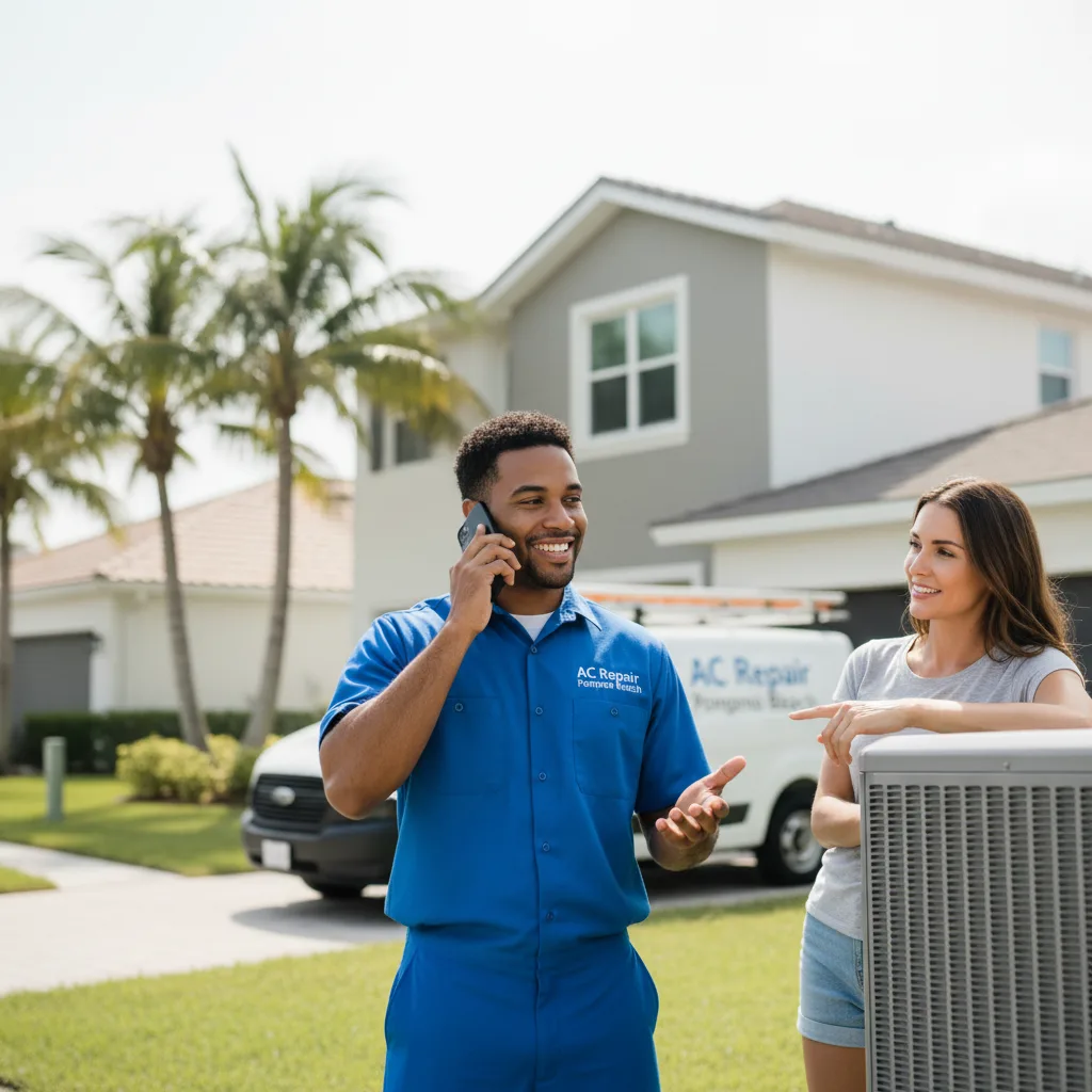 AC Repair Pompano Beach customer support in Three Oaks